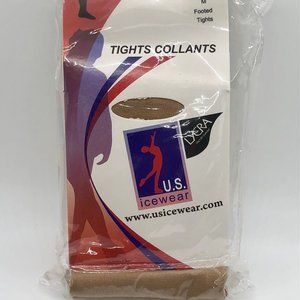 Figure Skating Tights Footed Adult Size Medium Nylon-Lycra BRAND NEW